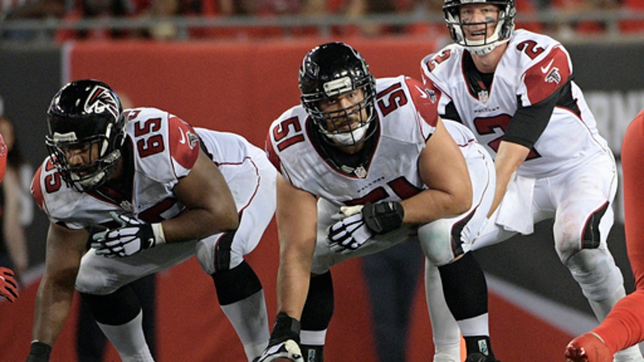 Falcons' investment in center Alex Mack paying big dividends